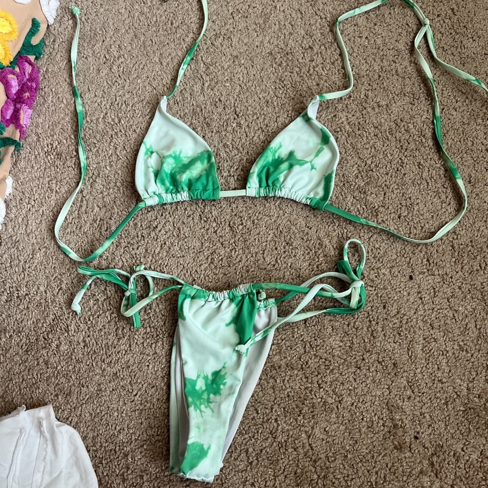 tie dye bikini